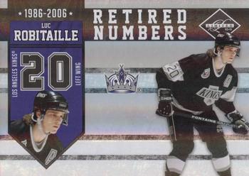 2010-11 Panini Limited - Retired Numbers Silver Spotlight #17 Luc Robitaille  Front