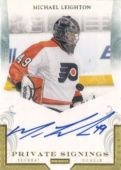 2010-11 Panini Luxury Suite - Private Signings #MLE Michael Leighton Front
