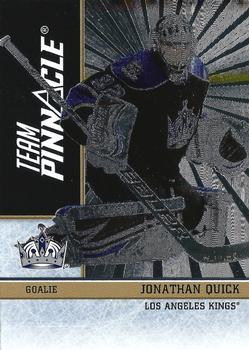 2010-11 Panini Pinnacle - Team Pinnacle #12 Martin Brodeur / Jonathan Quick  Front