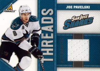 2010-11 Panini Pinnacle - Threads #JP Joe Pavelski Front