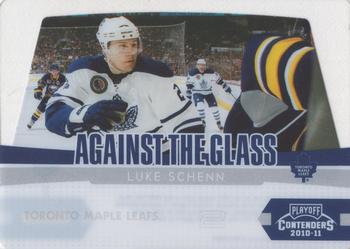 2010-11 Playoff Contenders - Against The Glass #5 Luke Schenn  Front