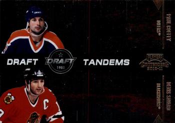 2010-11 Playoff Contenders - Draft Tandems #2 Paul Coffey / Denis Savard  Front