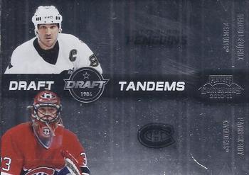2010-11 Playoff Contenders - Draft Tandems #5 Patrick Roy / Mario Lemieux  Front
