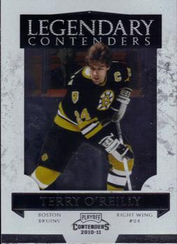 2010-11 Playoff Contenders - Legendary Contenders #20 Terry O'Reilly  Front