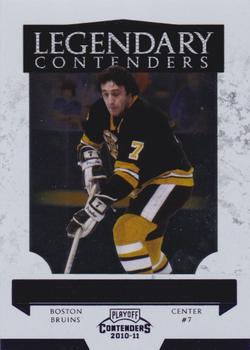 2010-11 Playoff Contenders - Legendary Contenders #2 Phil Esposito  Front