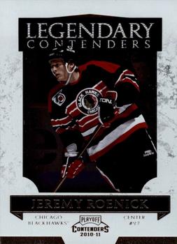 2010-11 Playoff Contenders - Legendary Contenders #17 Jeremy Roenick  Front