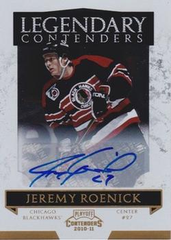 2010-11 Playoff Contenders - Legendary Contenders Autographs #17 Jeremy Roenick  Front