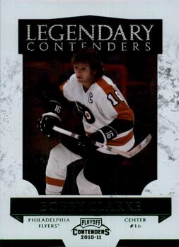 2010-11 Playoff Contenders - Legendary Contenders Green #12 Bobby Clarke  Front