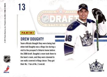 2010-11 Playoff Contenders - Lottery Winners #13 Drew Doughty  Back