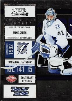 2010-11 Playoff Contenders - Playoff Tickets #38 Mike Smith  Front