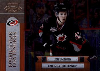 2010-11 Playoff Contenders - Rookie of the Year Contenders #1 Jeff Skinner  Front