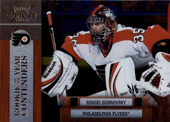 2010-11 Playoff Contenders - Rookie of the Year Contenders #10 Sergei Bobrovsky  Front