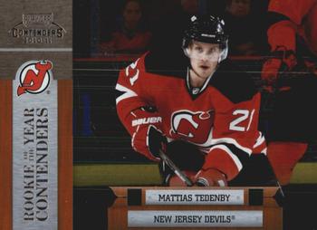 2010-11 Playoff Contenders - Rookie of the Year Contenders #14 Mattias Tedenby  Front