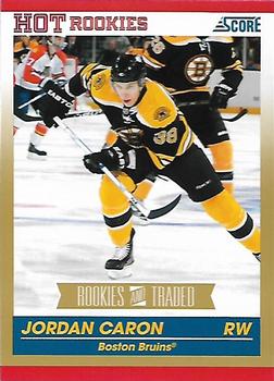 2010-11 Score - Rookies & Traded Gold #598 Jordan Caron  Front