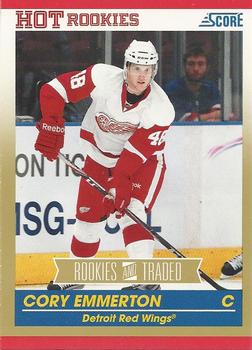 2010-11 Score - Rookies & Traded Gold #606 Cory Emmerton  Front