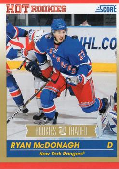 2010-11 Score - Rookies & Traded Gold #632 Ryan McDonagh  Front