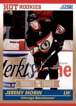 2010-11 Score - Rookies & Traded Gold #633 Jeremy Morin  Front