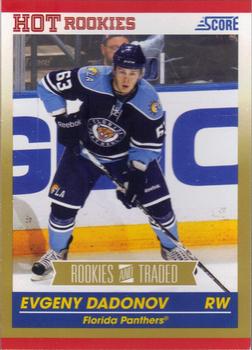 2010-11 Score - Rookies & Traded Gold #596 Evgeny Dadonov  Front