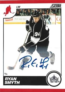 2010-11 Score - Signatures #232 Ryan Smyth Front