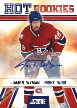2010-11 Score - Signatures #540 J.T. Wyman Front