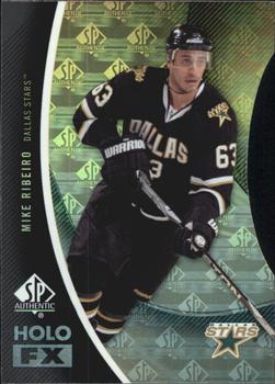 2010-11 SP Authentic - Holoview F/X Die Cut #FX34 Mike Ribeiro  Front