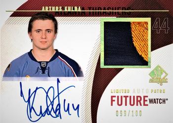 2010-11 SP Authentic - Limited Auto Patches #306 Arturs Kulda  Front