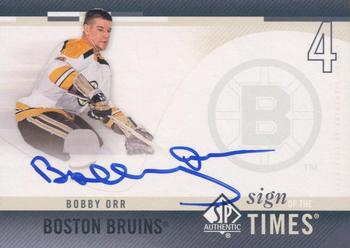 2010-11 SP Authentic - Sign of the Times #SOT-BO Bobby Orr  Front