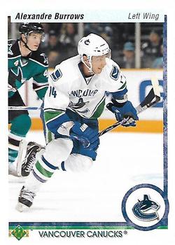2010-11 Upper Deck - 20th Anniversary Variation #9 Alexandre Burrows  Front