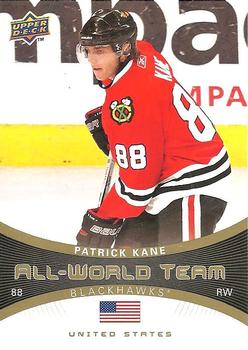 2010-11 Upper Deck - All-World Team #AW-1 Patrick Kane  Front
