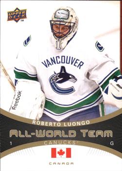 2010-11 Upper Deck - All-World Team #AW-5 Roberto Luongo  Front