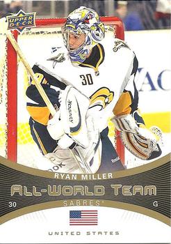 2010-11 Upper Deck - All-World Team #AW-19 Ryan Miller  Front
