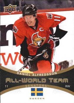 2010-11 Upper Deck - All-World Team #AW-27 Daniel Alfredsson  Front