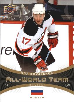 2010-11 Upper Deck - All-World Team #AW-39 Ilya Kovalchuk Front