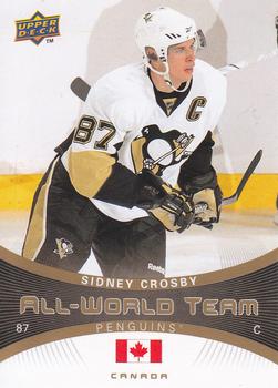 2010-11 Upper Deck - All-World Team #AW-40 Sidney Crosby Front