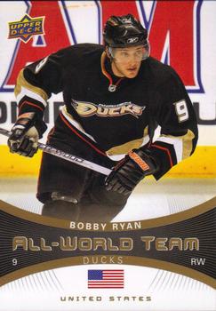 2010-11 Upper Deck - All-World Team #AW-29 Bobby Ryan  Front