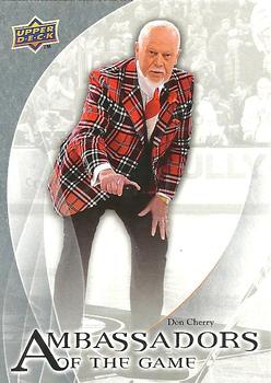 2010-11 Upper Deck - Ambassadors of the Game #AG-20 Don Cherry  Front
