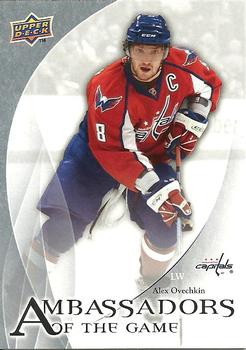 2010-11 Upper Deck - Ambassadors of the Game #AG-23 Alex Ovechkin Front