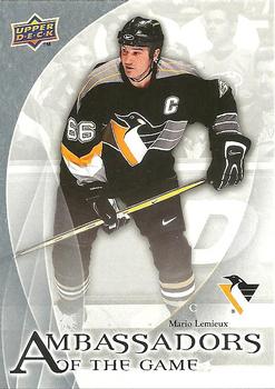 2010-11 Upper Deck - Ambassadors of the Game #AG-27 Mario Lemieux Front