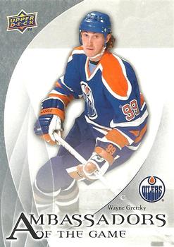 2010-11 Upper Deck - Ambassadors of the Game #AG-30 Wayne Gretzky Front