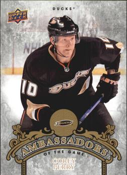 2010-11 Upper Deck - Ambassadors of the Game #AG-31 Corey Perry  Front