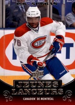 2010-11 Upper Deck French #231 P.K. Subban Front