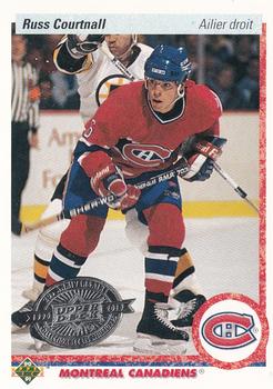 2010-11 Upper Deck French - 1990-91 Upper Deck French Buybacks #259 Russ Courtnall  Front