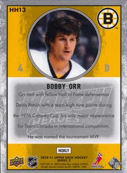 2010-11 Upper Deck - Hockey Heroes: Bobby Orr #HH13 Bobby Orr  Back