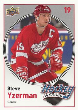 2010-11 Upper Deck - Hockey Heroes: Steve Yzerman #HH4 Steve Yzerman  Front