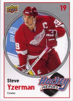 2010-11 Upper Deck - Hockey Heroes: Steve Yzerman #HH5 Steve Yzerman  Front
