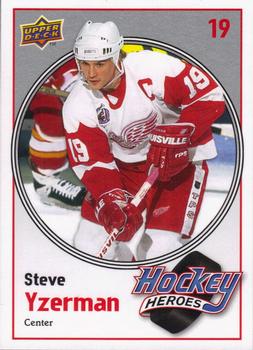 2010-11 Upper Deck - Hockey Heroes: Steve Yzerman #HH6 Steve Yzerman  Front
