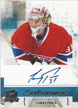 2010-11 Upper Deck The Cup - Enshrinements #CE-CP Carey Price  Front