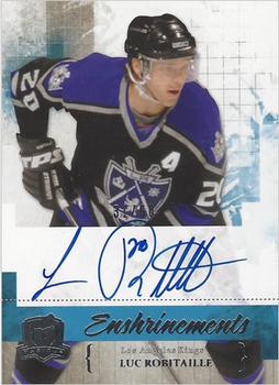 2010-11 Upper Deck The Cup - Enshrinements #CE-LR Luc Robitaille  Front