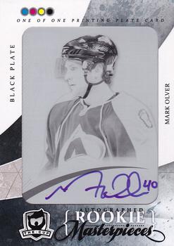 2010-11 Upper Deck The Cup - Printing Plates SP Authentic Black #SPA-291 Mark Olver Front