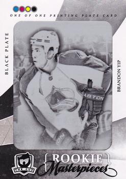 2010-11 Upper Deck The Cup - Printing Plates SP Game Used Black #SPGU-177 Brandon Yip  Front